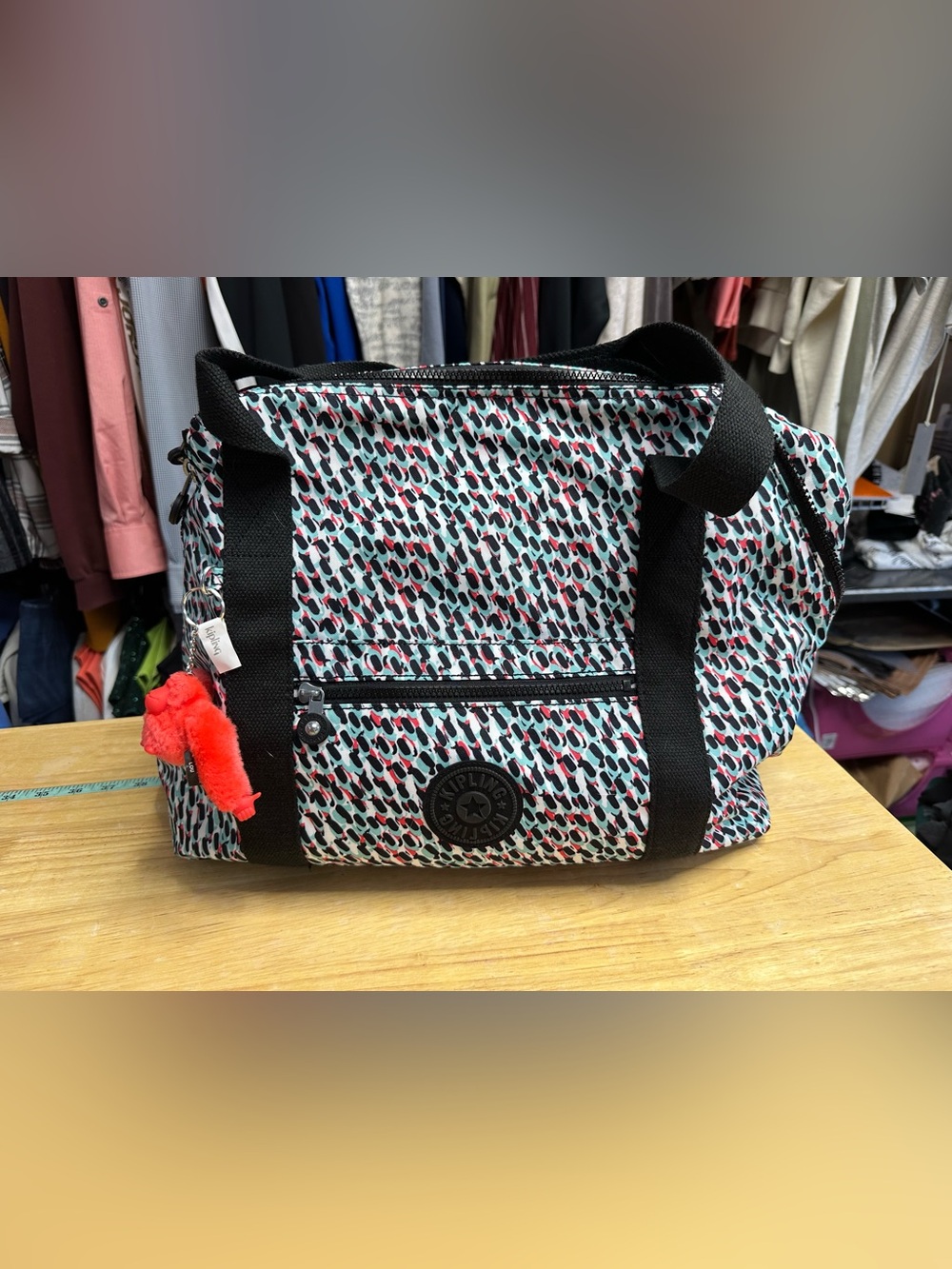 1505. Kipling Art Medium Tote Bag nwt $139 ret